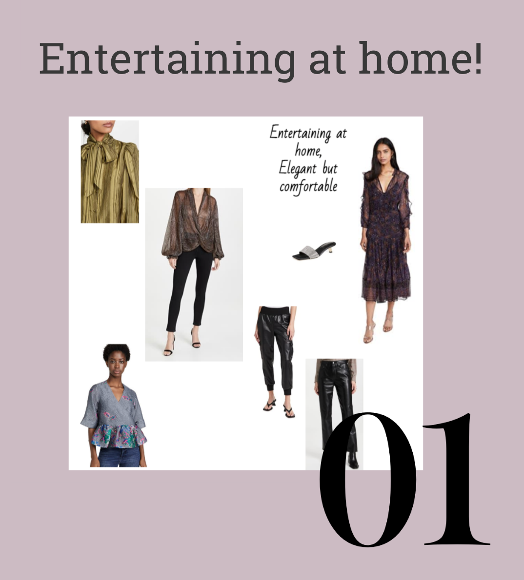 Entertaining at Home Holiday Outfit Ideas